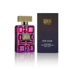 ادکلن زنانه آی استار مدل اروس رایحه میدنایت رزلانکوم